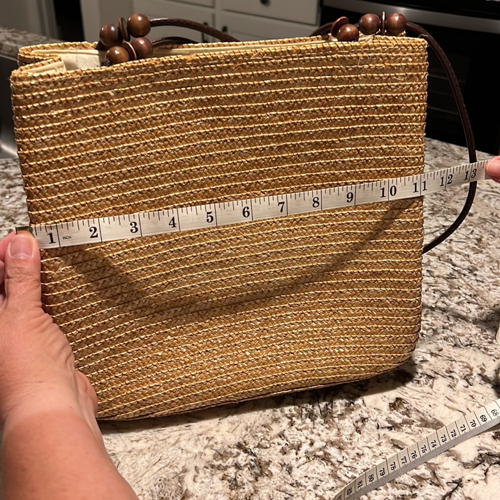 Wheat straw handbag - Picture 8 of 9